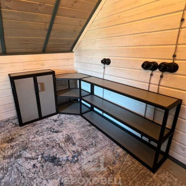 Комплект мебели Лофт для спальни 4