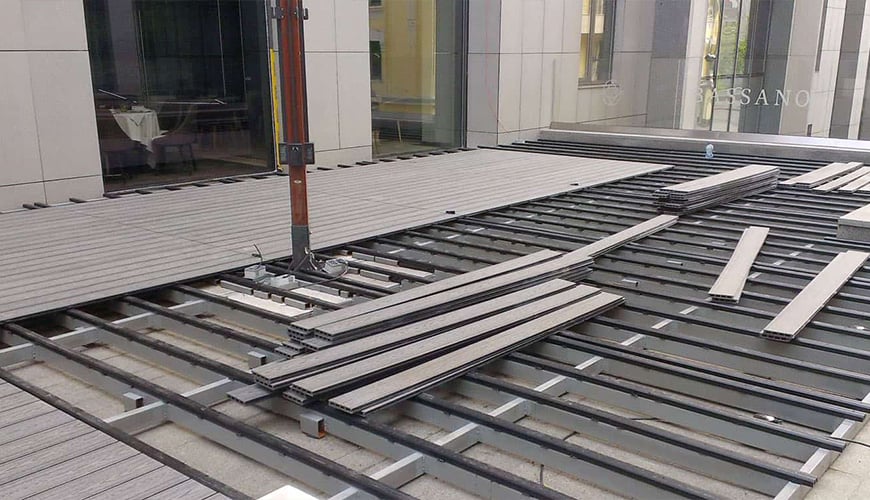 Каркас для терассы в стиле Лофт под заказ