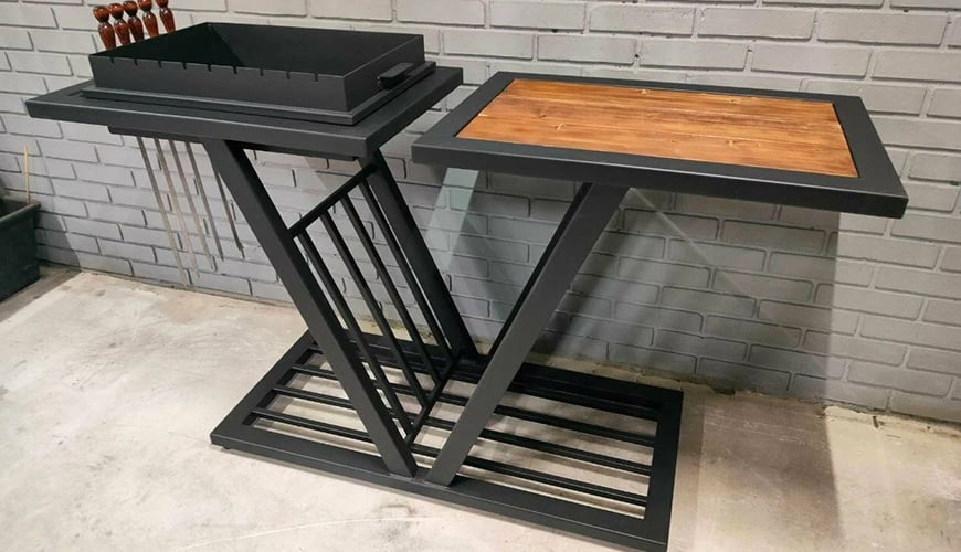 Мангальные комплексы в стиле Лофт под заказ в Минске