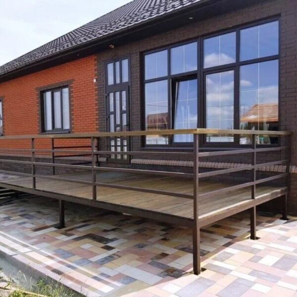 Металлокаркас для террасы 5