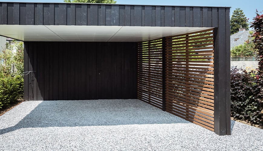 Навесы для авто в стиле Лофт