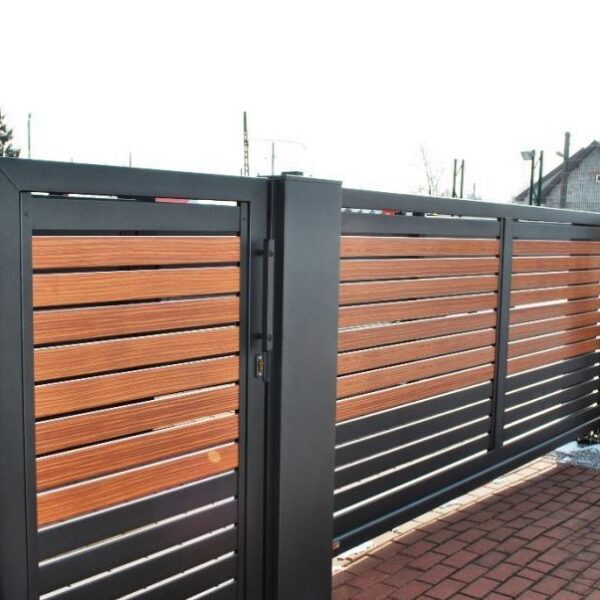 Откатные ворота 1