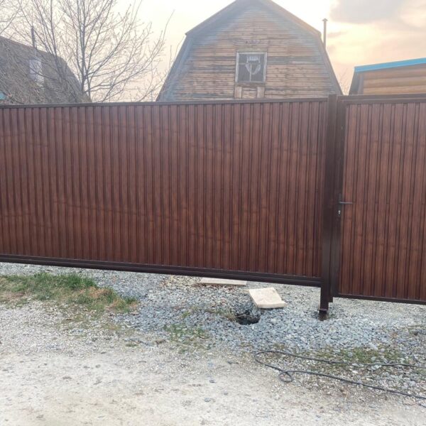 Откатные ворота 3