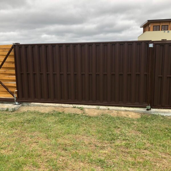 Откатные ворота 6