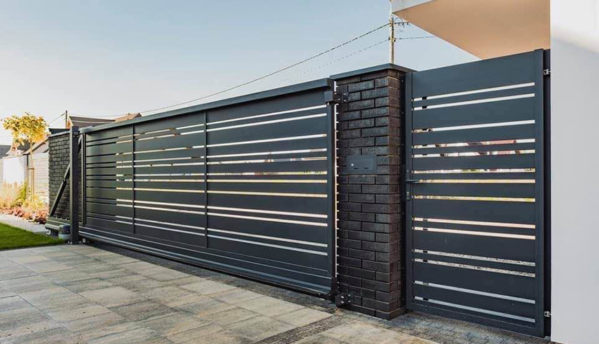 Откатные ворото в стиле Лофт по выгодной цене