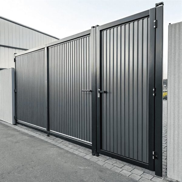 Распашные ворота 1