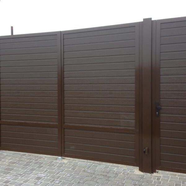 Распашные ворота 3