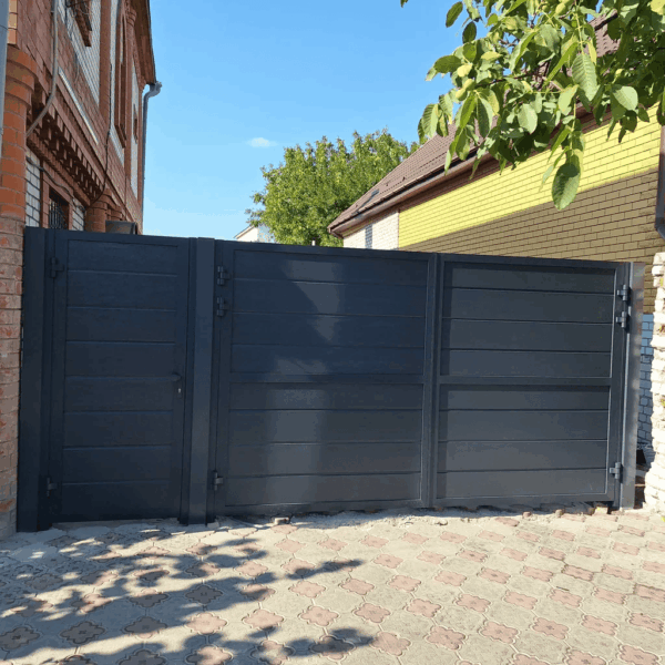 Распашные ворота 5