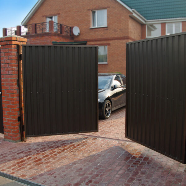 Распашные ворота 6