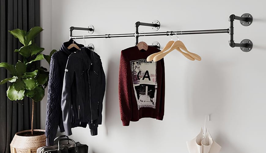 Рейлы вешалки под заказ в Минске