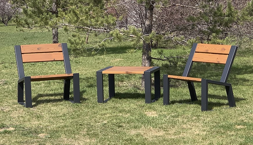 Садовые комплекты в стиле Лофт под заказ по выгодной цене