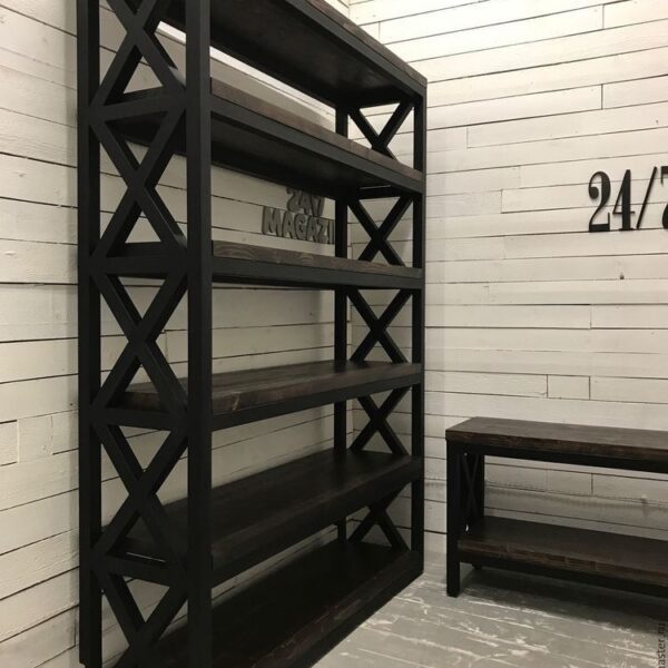 Стеллаж  лофт 21