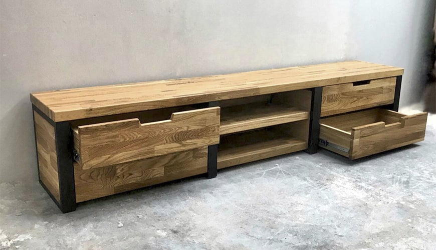 Тумбы Лофт под тв на заказ