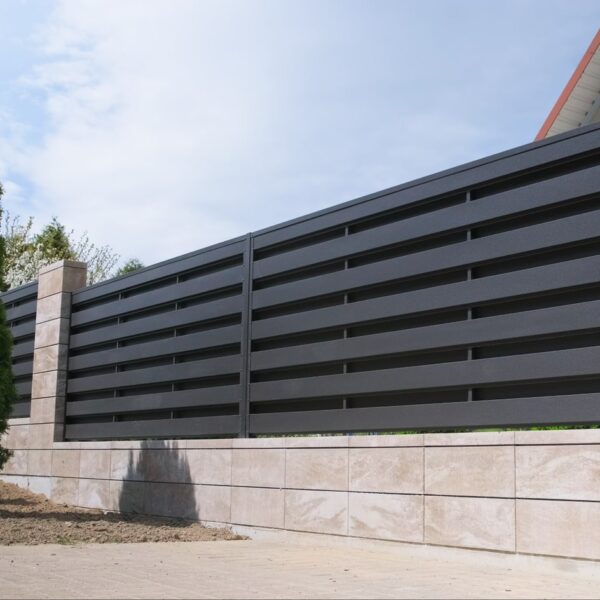 Забор из планкера ранчо 2