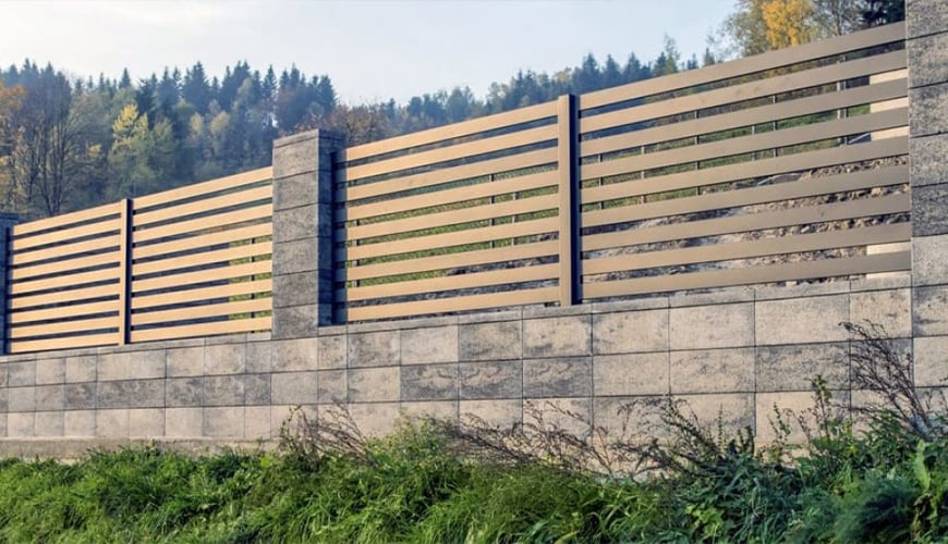 Заборы из планкера ранчо в стиле Лофт по выгодной цене